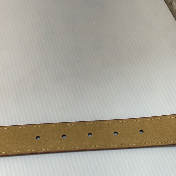 Genuine leather brown color dog collar belt extra large - Picture 7 of 8